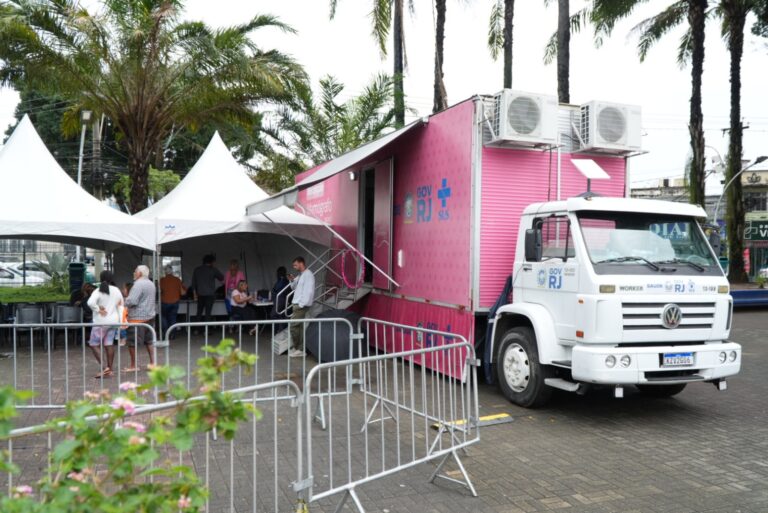 São Gonçalo vai receber carreta da mamografia na praça do Zé Garoto