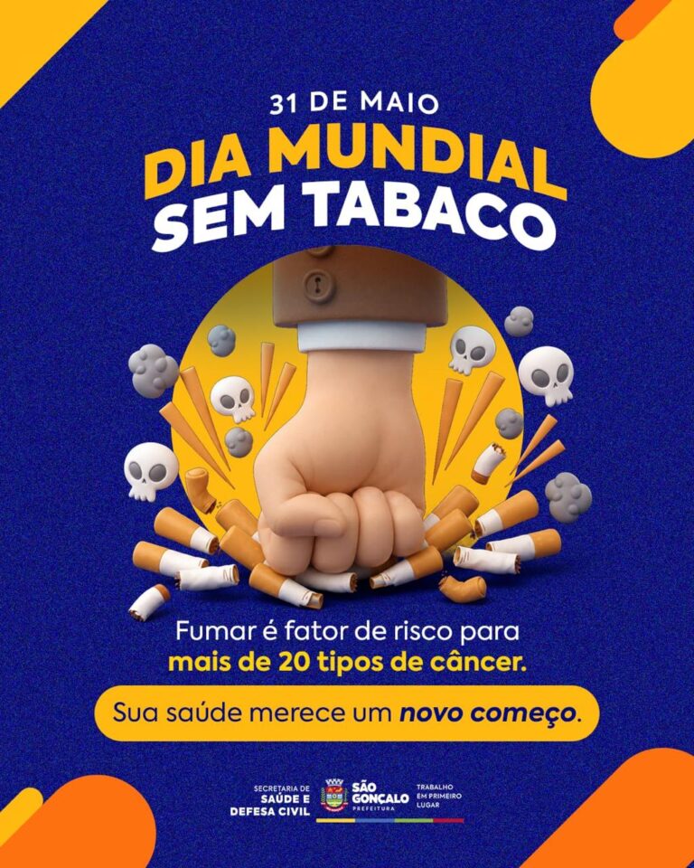 Pessoa em processo de parar de fumar. Tratamento gratuito contra tabagismo em unidades de saúde de São Gonçalo.