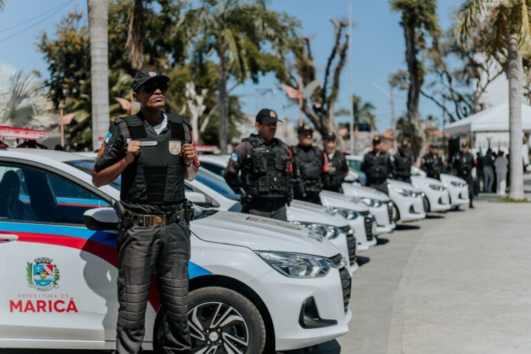 Coronel Júlio Veras, Secretário de Segurança Cidadã de Maricá, em evento oficial