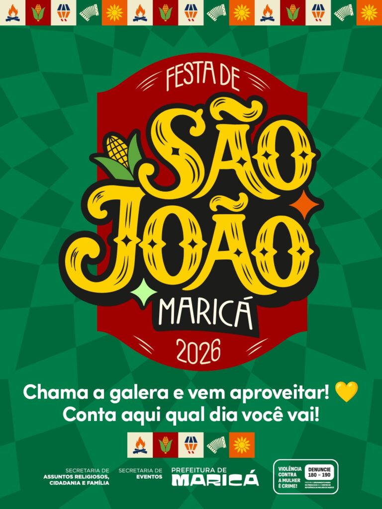 Shows gratuitos de São João em Maricá com artistas locais e comidas típicas na Praça do Spar.