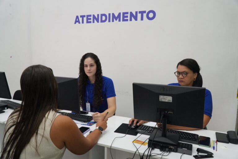 Fachada da nova unidade da Casa do Empreendedor de São Gonçalo no Stilo Shopping, em Alcântara.