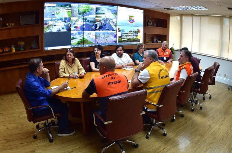 Campo de São Bento, um dos parques municipais de Niterói reabertos após a melhora das condições meteorológicas.