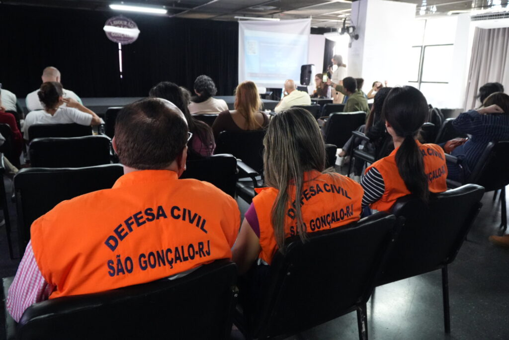 Participantes em oficina do Plano Local de Ação Climática em São Gonçalo