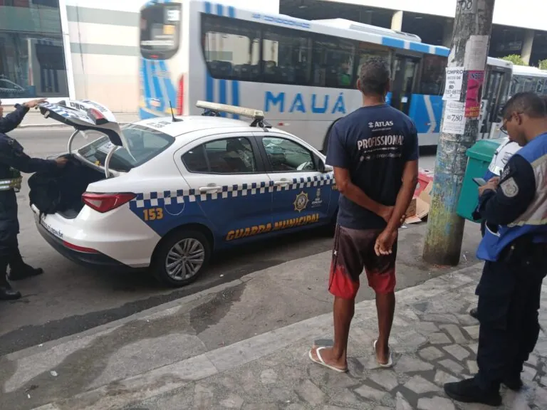 Guarda Municipal de São Gonçalo utiliza sistema de reconhecimento facial para prender foragido da Justiça no Alcântara.