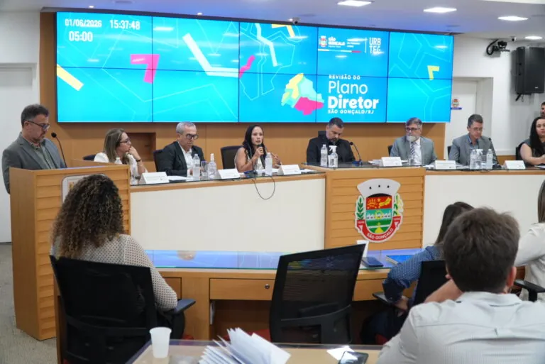População participa de audiência pública para revisão do Plano Diretor em São Gonçalo